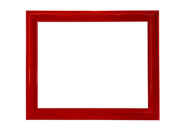 Quadro vermelho — Fotografia de Stock