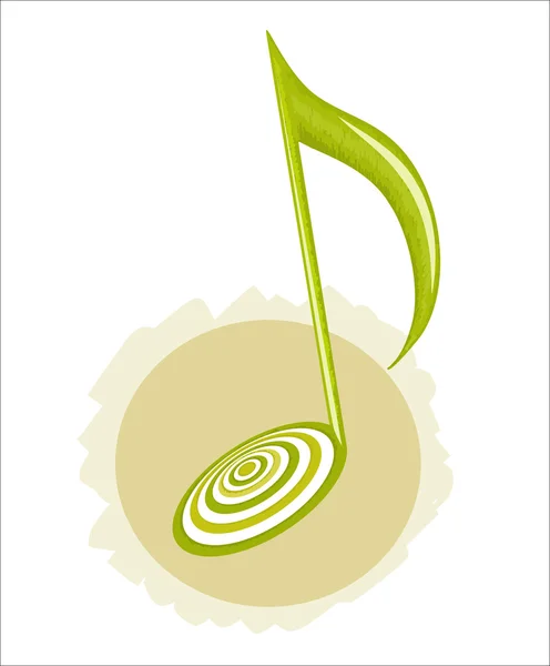 Musical note — Stock Vector