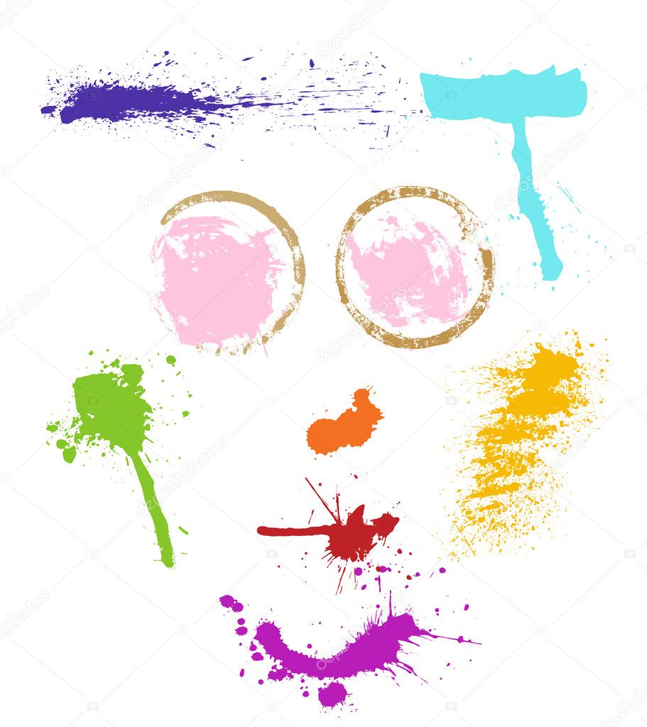 Color stain face