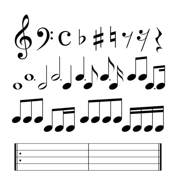 Musikelement — Stock vektor