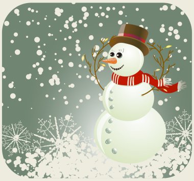 Snowman clipart