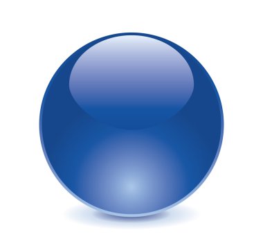 Glass ball clipart