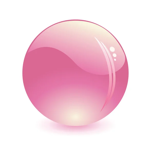 Boule brillante — Image vectorielle