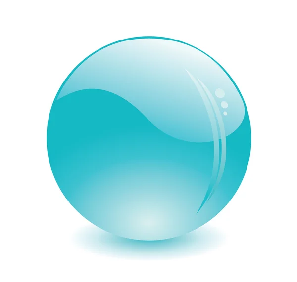 Γυαλιστερό μπάλα — Διανυσματικό Αρχείο
