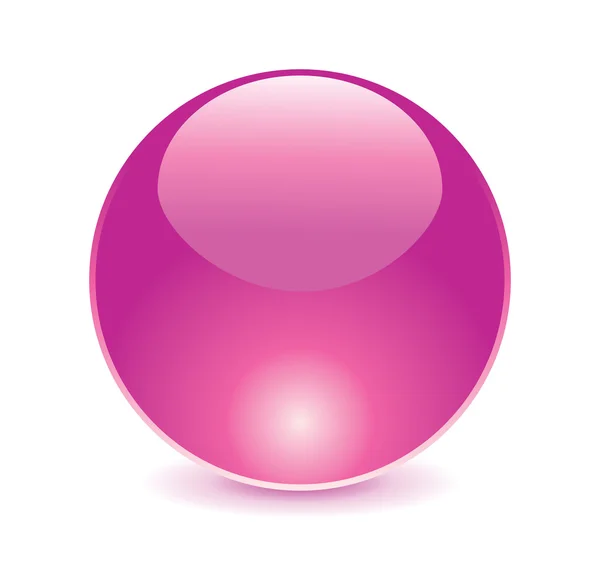 Glass ball — Stockový vektor