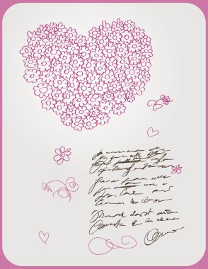 Love letter clipart