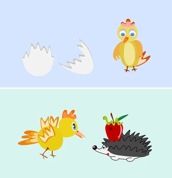Chiken — Image vectorielle