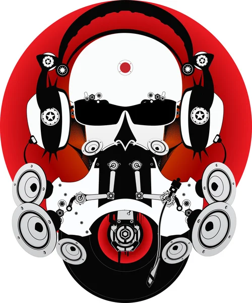 DJ fantastique — Image vectorielle