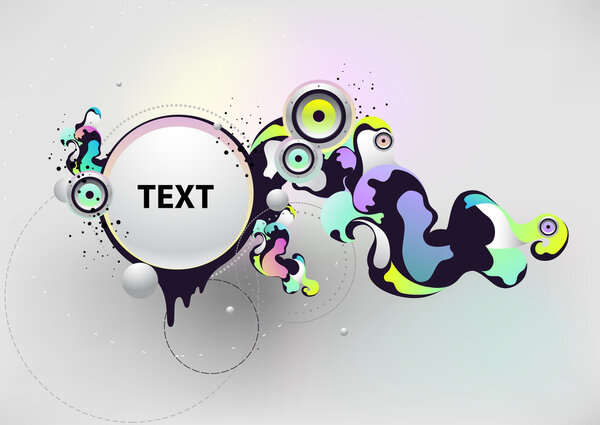 Абстрактная музыкальная композиция
