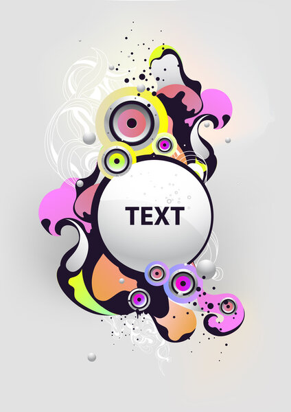 Абстрактная музыкальная композиция
