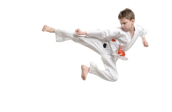 Karate Kid Stockfoto