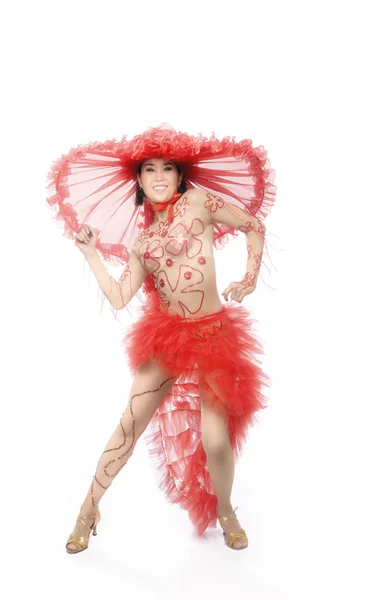 Cabaret Dancer — Stock Photo, Image
