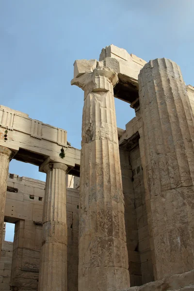 Kolumny Akropol — Zdjęcie stockowe