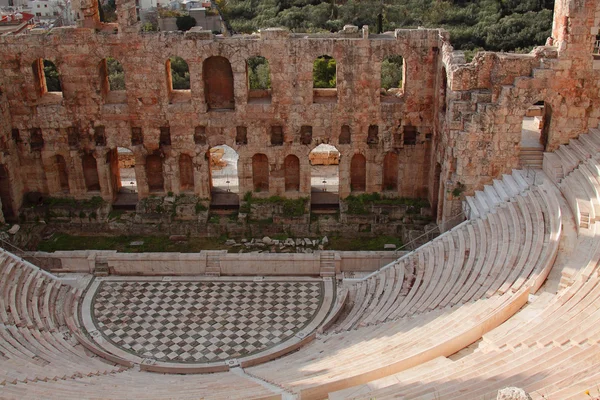 Ruïnes van de oude amfitheater — Stockfoto