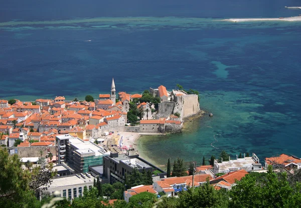 View of the Old Town of Budva — Stock Photo, Image