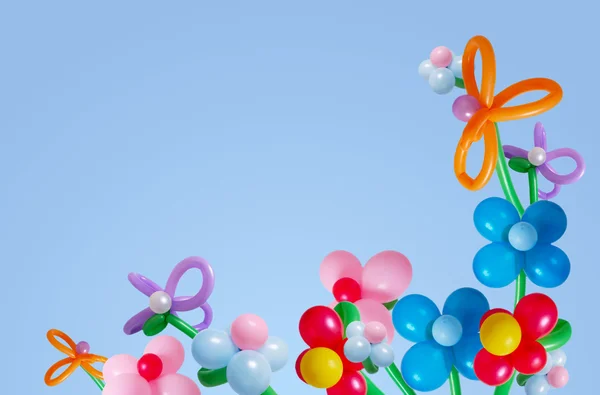Балонів на тлі неба — стокове фото
