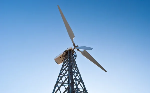 Větrná elektrárna - Větrná turbína — Stock fotografie