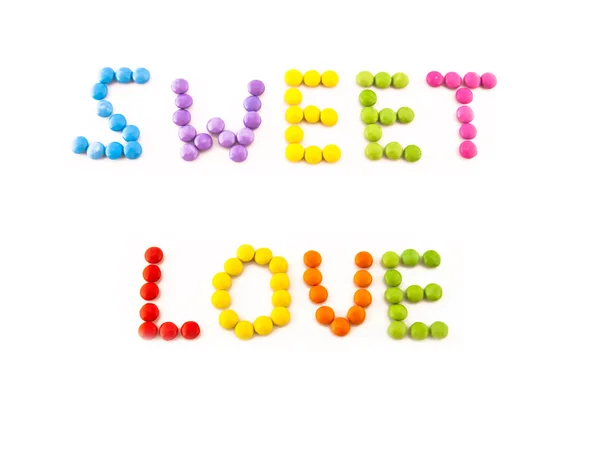 多彩色的糖果 — 图库照片