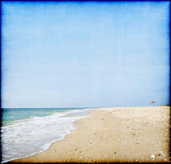 静かな海の夏の風景 — ストック写真