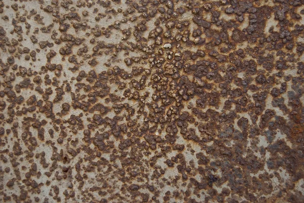Metal sheet with rust stains — Stock Photo, Image