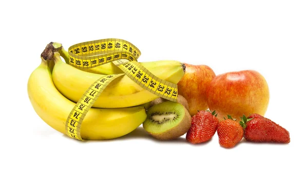 Čerstvé ovoce pro zdravé potraviny na prostřené — Stock fotografie