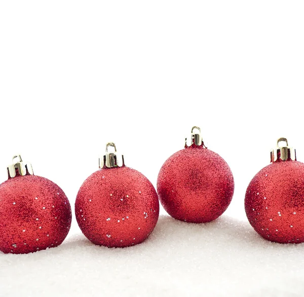 Conjunto de decoração de árvore de Natal brilhante — Fotografia de Stock