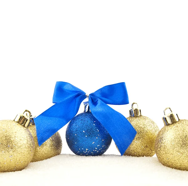 Set shining kerstboom decoratie — Stockfoto