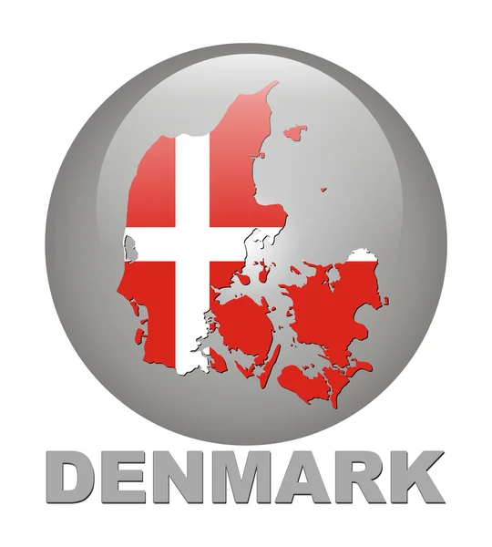 Country symbols of Denmark — Stock Photo, Image