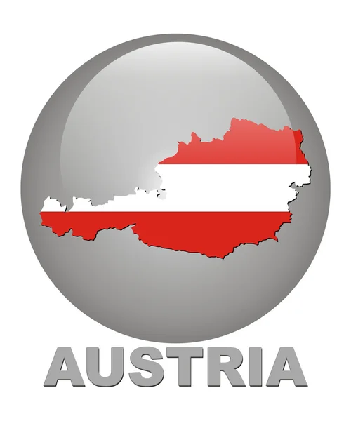 Símbolos do país da Áustria — Fotografia de Stock