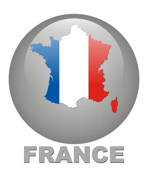 Land symbolen van Frankrijk — Stockfoto