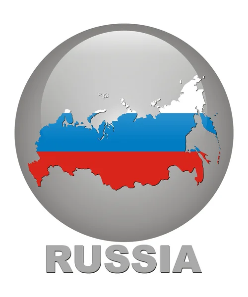 Símbolos de país de Rusia — Foto de Stock