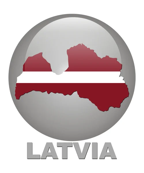 Símbolos do país da Letónia — Fotografia de Stock