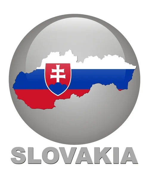 Símbolos de país de Eslovaquia — Foto de Stock