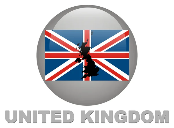 Símbolos do país de Reino Unido — Fotografia de Stock