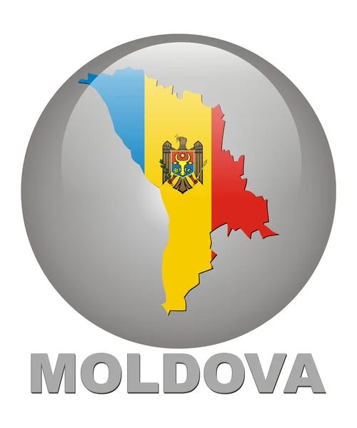 Simboli nazionali Moldova — Foto Stock