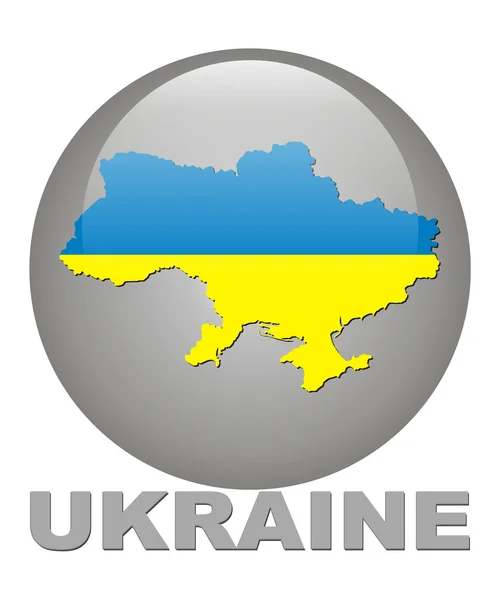Símbolos de país de Ucrania — Foto de Stock