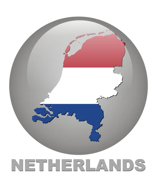 Símbolos de país de Países Bajos — Foto de Stock