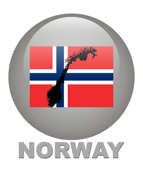 Norveç'in ülke sembolleri — Stok fotoğraf