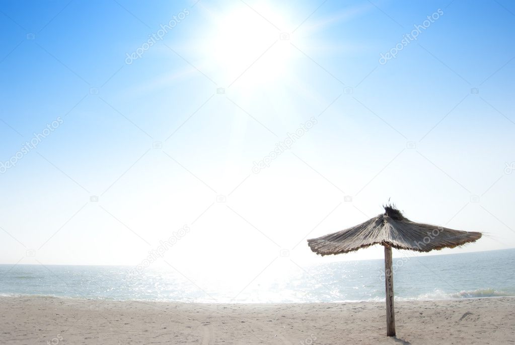 Beautiful panorama of a beach