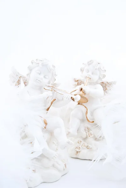 Figurines in the form of the angels — Stock Photo, Image