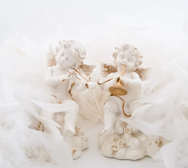 Figurinas na forma dos anjos — Fotografia de Stock