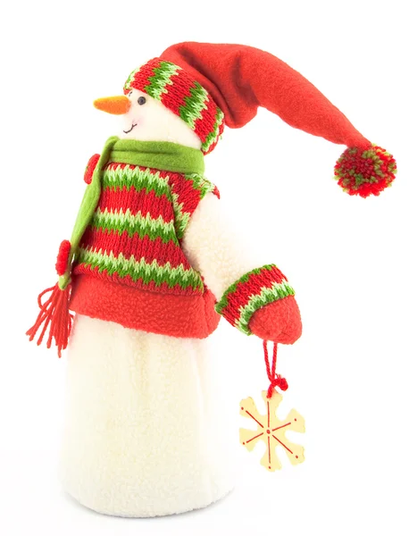 Figur eines Schneemanns — Stockfoto