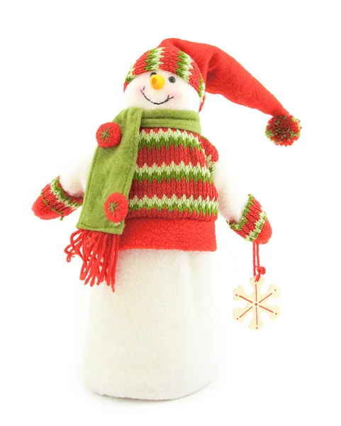 Figura de un muñeco de nieve — Foto de Stock