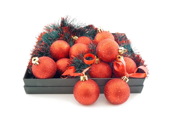 Set di palle di Natale — Foto Stock