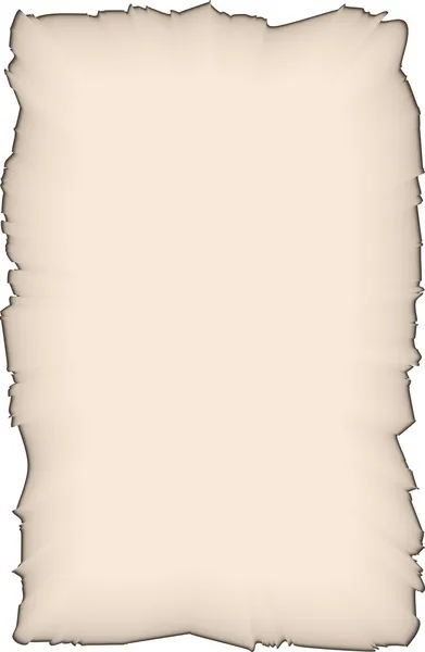 Старий папір на білому тлі — стоковий вектор