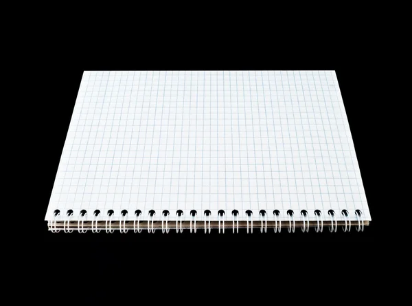 Clean Checkered notebook — Stock Photo, Image