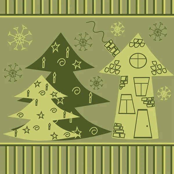 Powtarzający się wzór Boże Narodzenie — Wektor stockowy