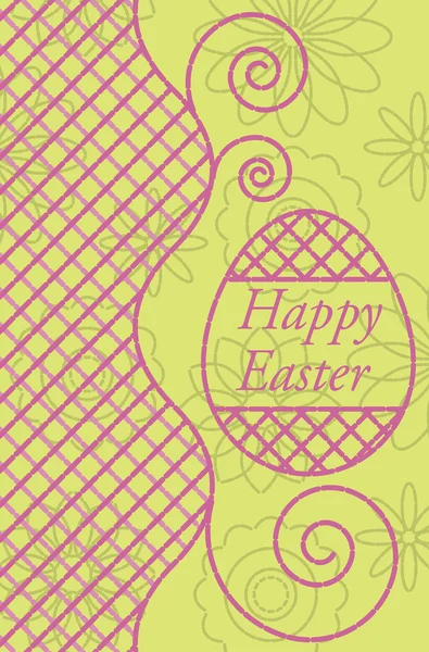 Easter postcard — Stock Vector