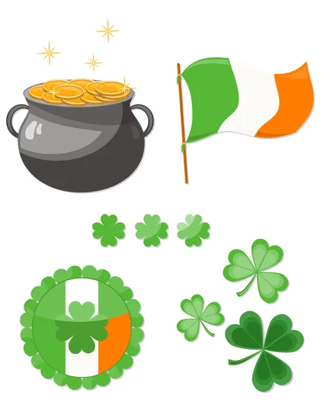 St. Patrick's day set — Stockvector