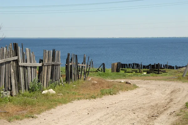 Volga partja — Stock Fotó